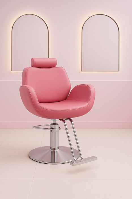 Cadeiras e rampas lavagem cebeleireiro