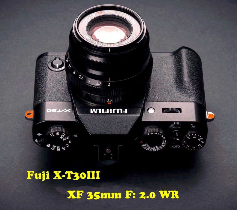 Fuji X-T30III + XF 35mm F: 2.0 WR. Novo, zero fotos, fatura/garantia
