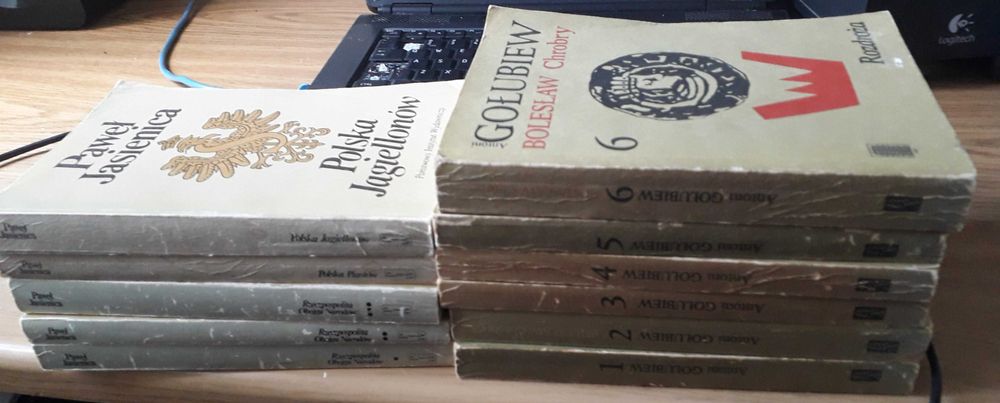 Książki Pawła Jasienicy i Antoniego Gołubiewa