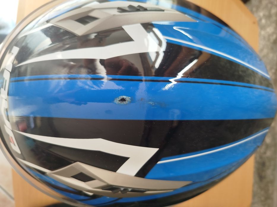 Capacete usado mas em bom estado