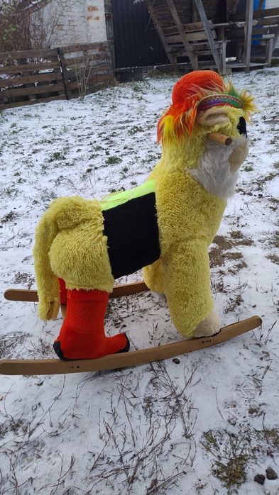 Іграшка гойдалка,м'яка