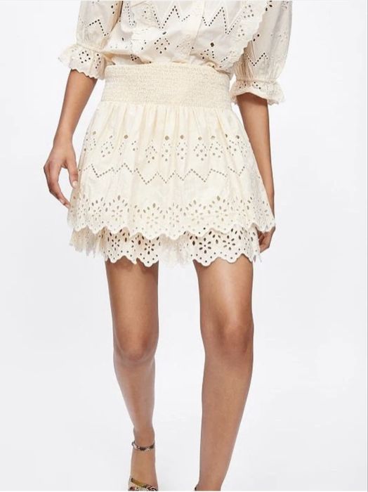 Трендова Міні Спідниця Зара розмір S, 36