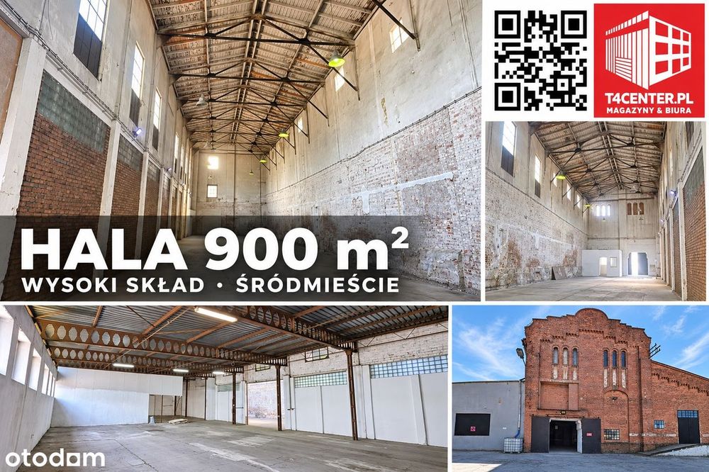 Hala magazynowa ok. 900 m² | wysoki skład | Opole, Śródmieście