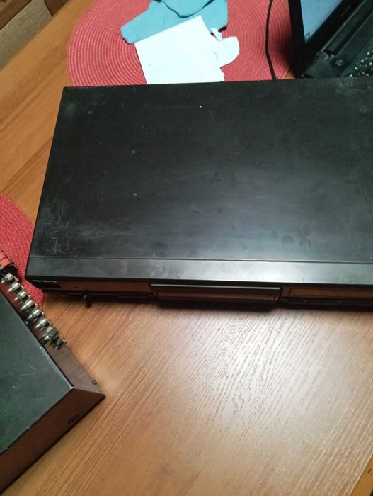 Odtwarzacz cd i amplituner technics