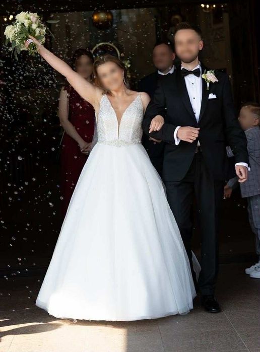 Suknia ślubna biała