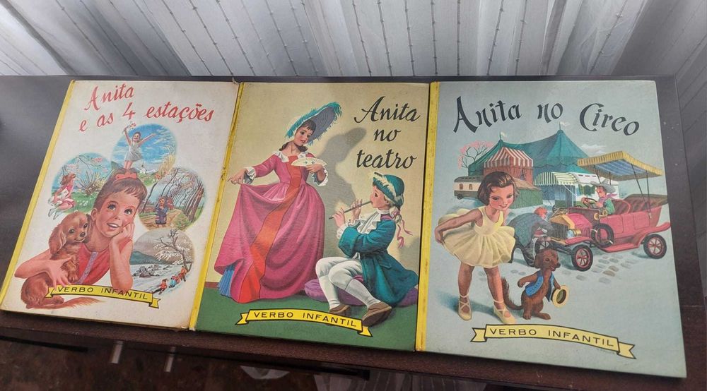 Livros da Anita dos anos 1960