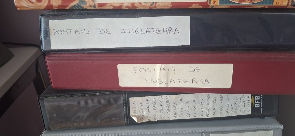 Coleção Gigante de Postais Antigos (+- 4000Postais em 14 Dossiês Organizados)