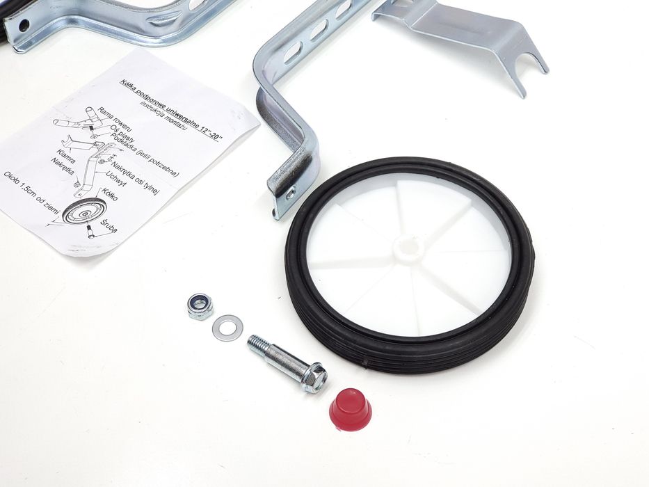 NOWE Kółka boczne do rowerków dziecięcych 12-20 cali Romet Universal