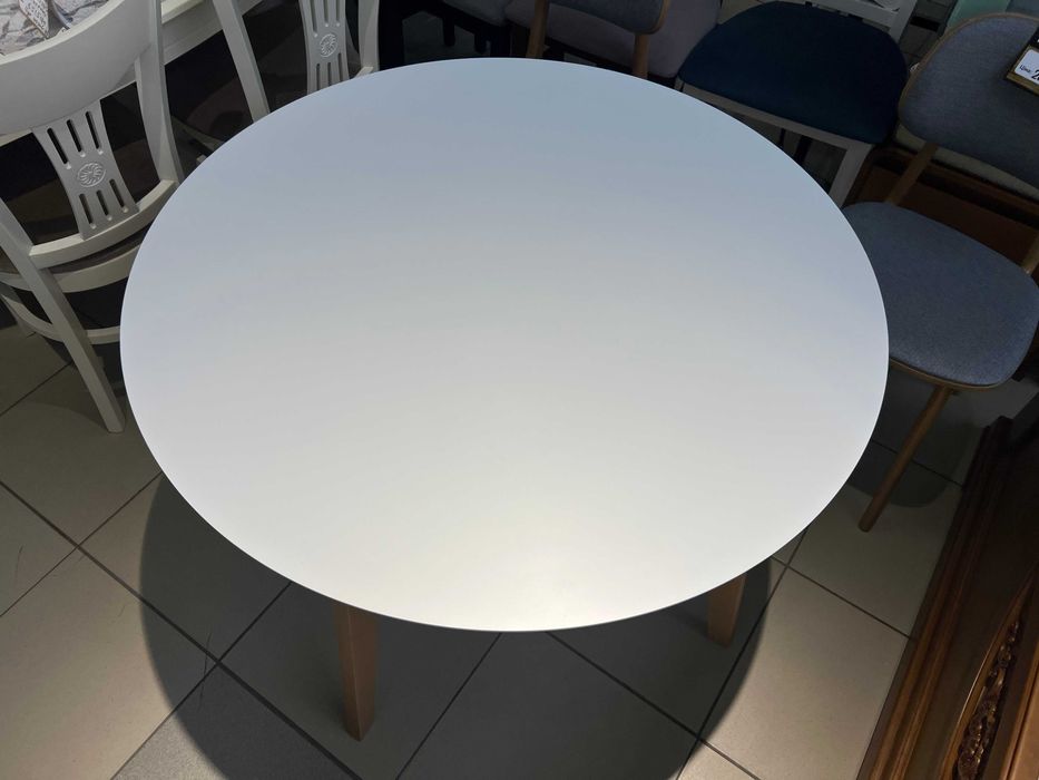 Стіл Марс Д100 кухонний круглий суцільний для дому на кухню: 6 515 грн ...