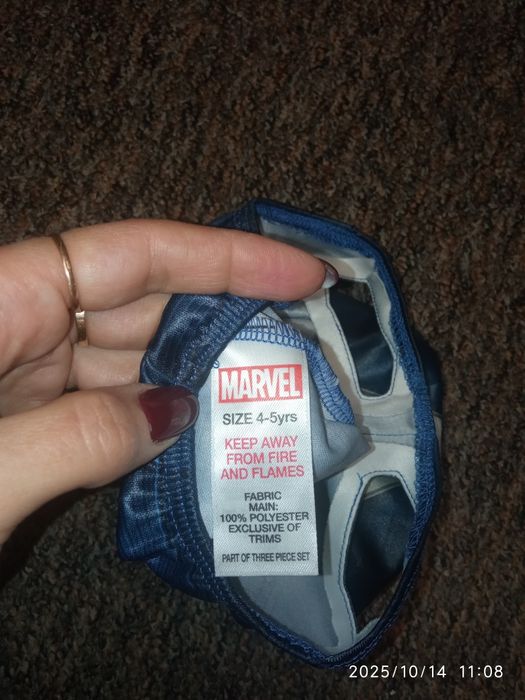 Карнавальная маска капитан Америка