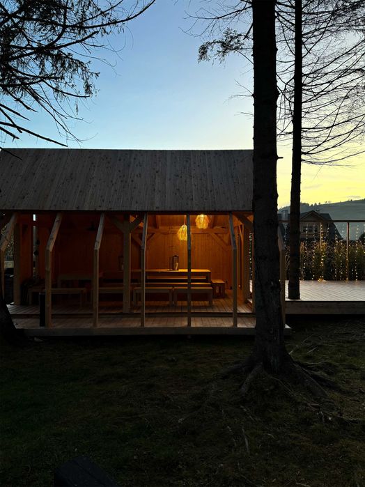 dom do wynajęcia- Istebna pod Złoty Groń jacuzzi bania sauna basen
