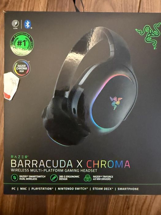 Auscultadores Razer Barracuda X Chroma