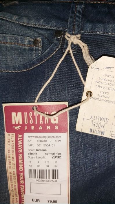 Nowe spodnie Mustang  jeans damskie 36/38