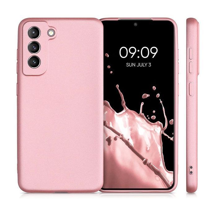 Futerał METALLIC do SAMSUNG S20 FE różowy