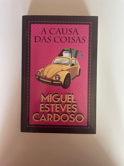 Livro A causa das coisas - Miguel Esteves Cardoso