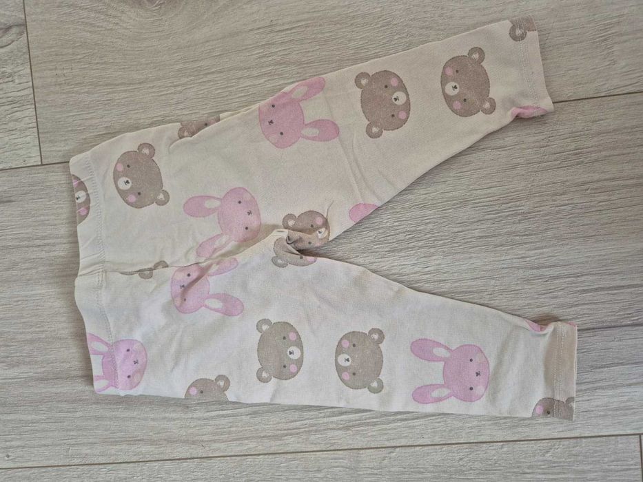 Legginsy niemowlęce dwupak