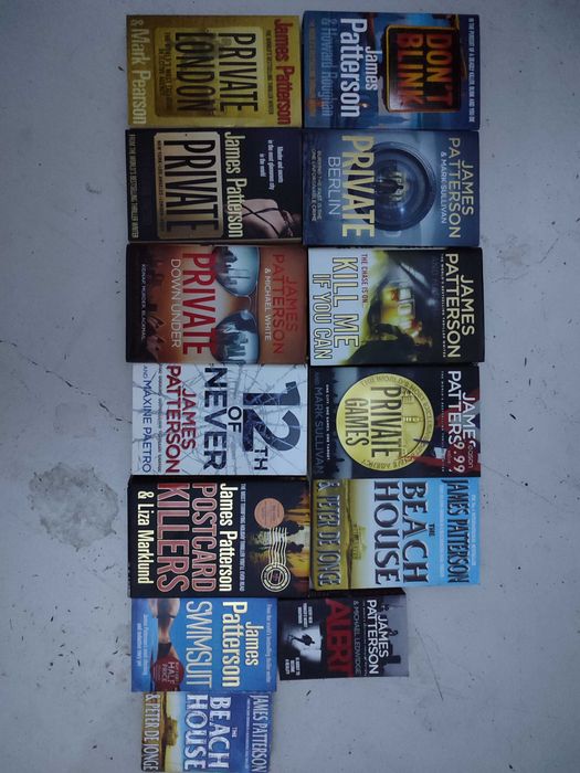 Conjunto de livros de James Patterson