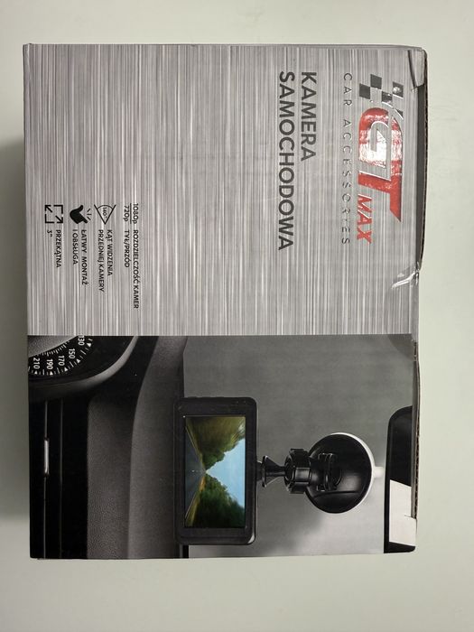 Kamera samochodowa + kamera cofania  GTMax