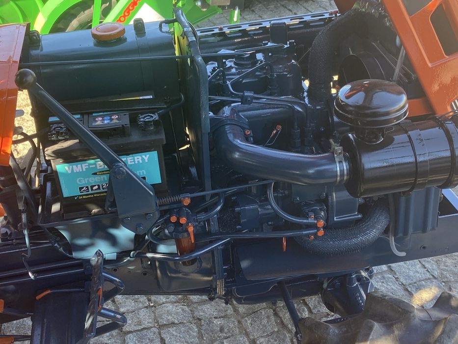 trator kubota tracao 4 rodas com fresa