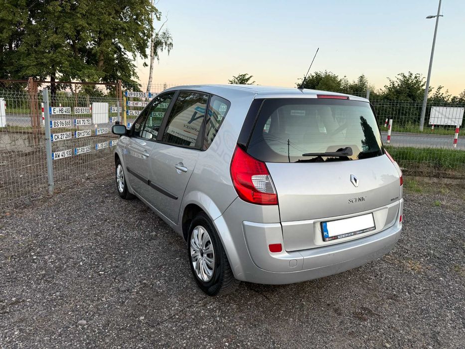 Renault Scenic 1.6 b opłaty 05.27 serwis klimatyzacja Zamiana