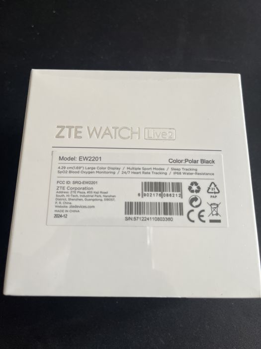 Smartwatch ZTE Watch Live2