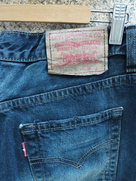 Saias de ganga de marca Levi's e Stradivarius64729957318275121