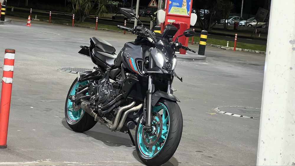Yamaha MT-07 Cyan Storm