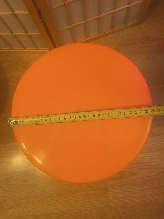 Tam Tam Banco Stool Space Age Orange Retro Vintage Mid Century Design