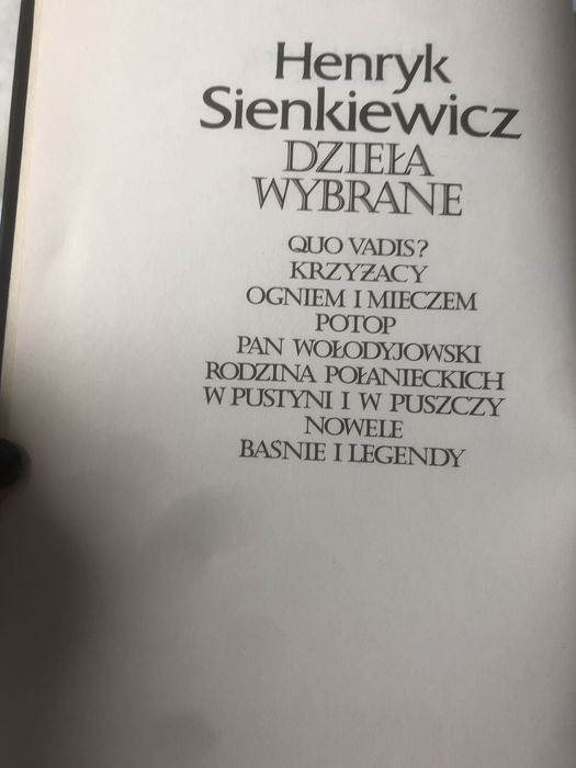 Książka Quo Vadis Henryk Sienkiewicz