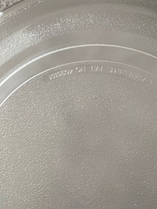 Prato micro ondas grande