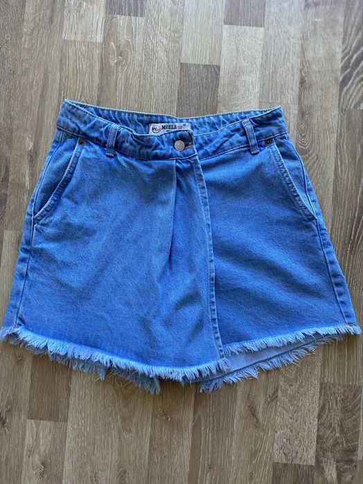 Шорти спідниця блакитного кольору