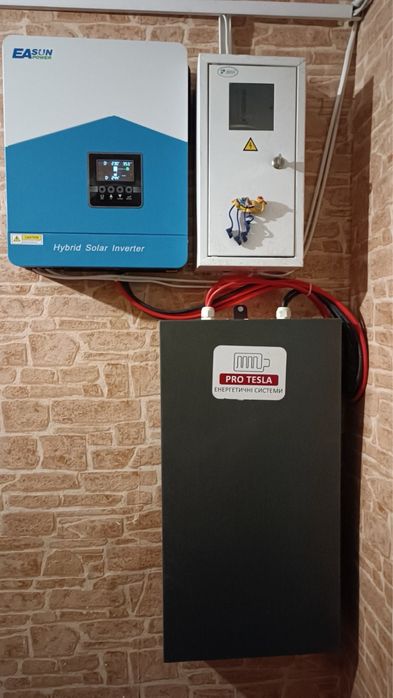 Комплект резервного питания, батарея tesla 12 квт + инвертор 6 квт