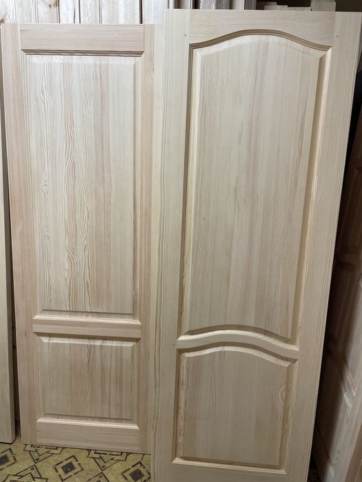 ДВЕРІ СОСНА В НАЯВНОСТІ Коробки всех размеров цельние.