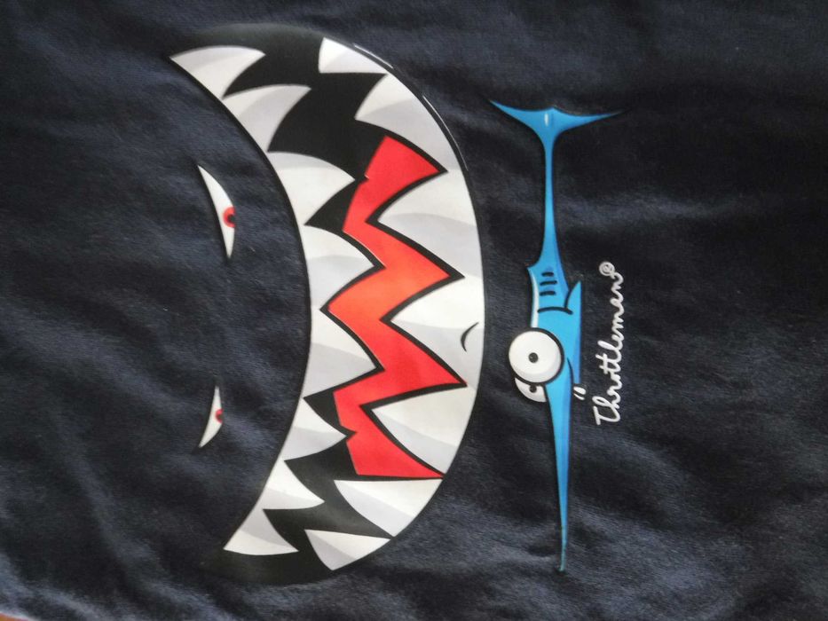 T-shirt Throttleman M Apoia a conservação dos oceanos