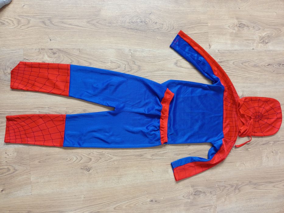 Przebranie strój karnawałowy Spiderman rozmiar 110/116