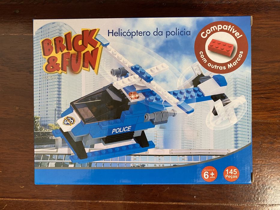 Brick&Fun - Helicóptero da polícia