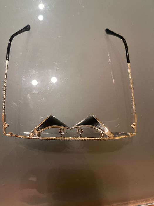 Óculos de Sol Redondos Estilo Steampunk Retro Gótico (Novos!)