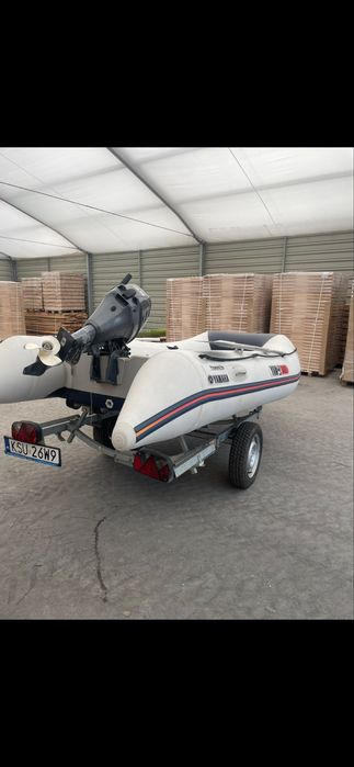 Ponton yamaha + silnik yamaha 9.9