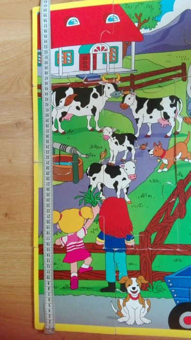 Puzzle drewniane bardzo duże