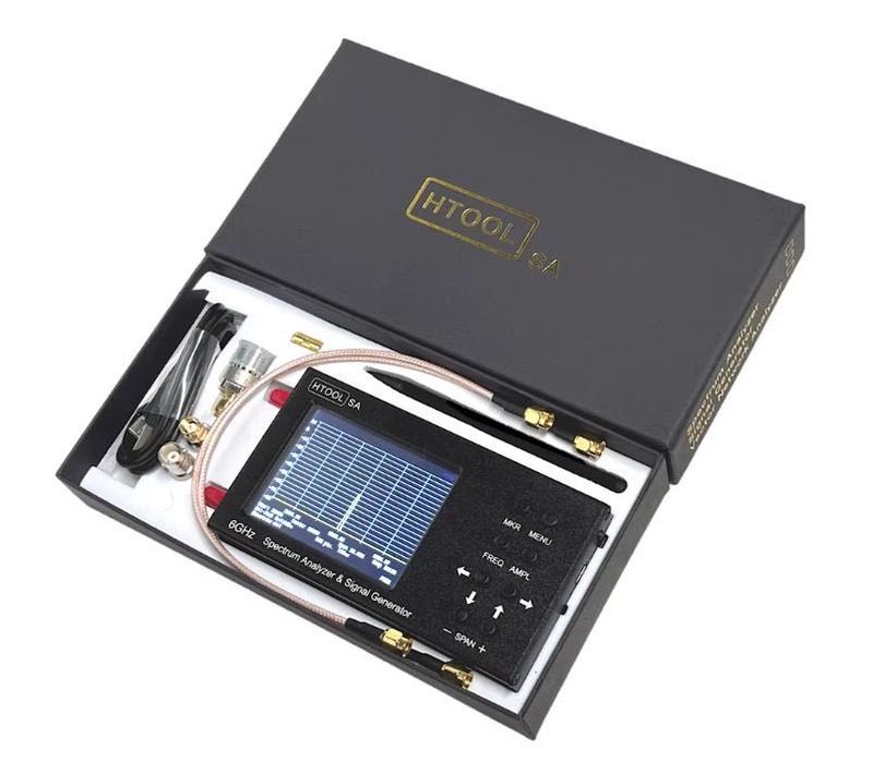 Модернізований аналізатор спектра SA8, джерело сигналу 35-6200 МГц