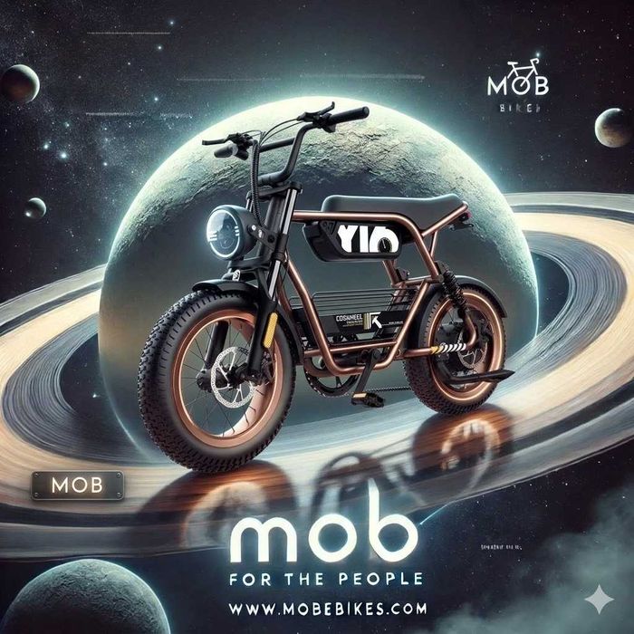 Bicicleta elétrica Coswheel Y16 1000w suspensao dupla