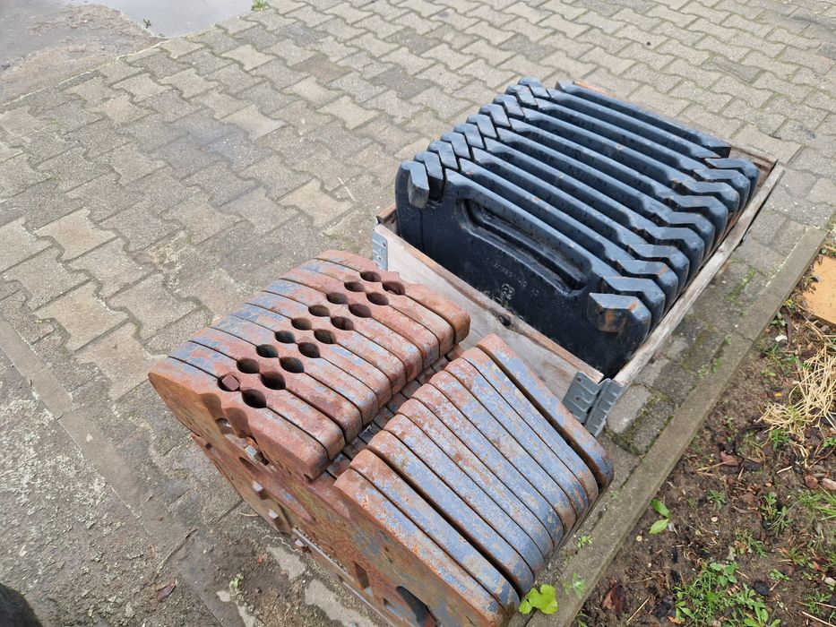 Obciążniki do ciągnika na tuz Deutz Fahr New Holland Case