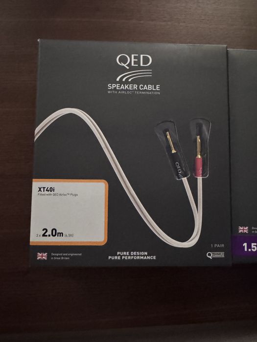 Cabo colunas QED XT40i 2metros