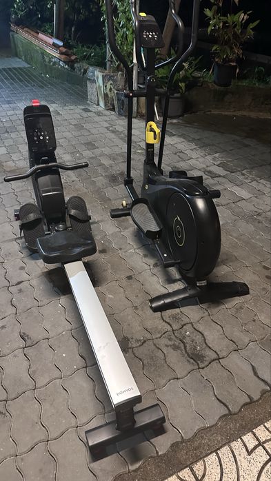 Vendo Máquina de Remo + Elíptica (como novas!)
