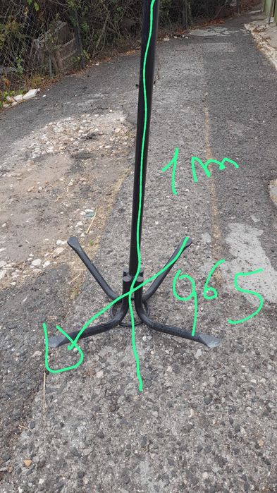 Âncora em ferro galvanizado e