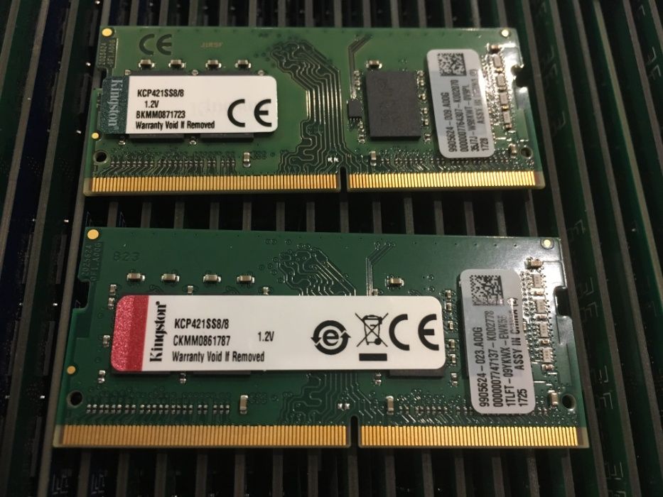 DDR4 8GB SO-DIMM 2133mHz 2400mHz 2666mHz 3200mHz - для ноутбука