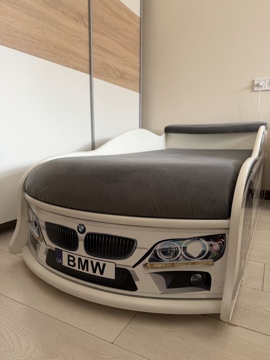 Ліжко дитяче машинка BMW