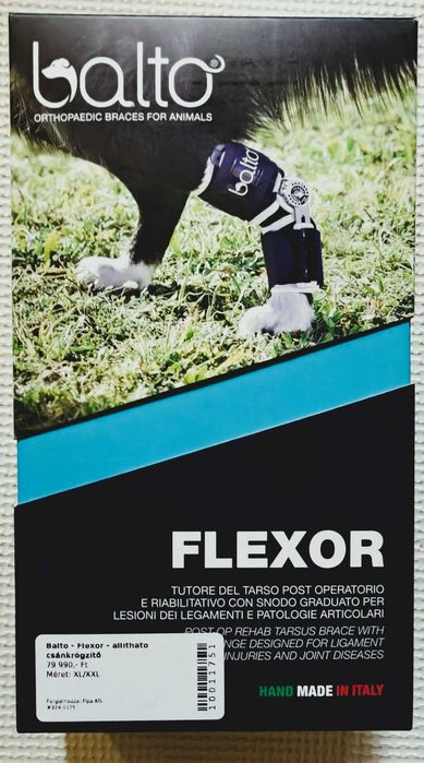 ORTEZA DLA DUŻEGO PSA Balto - Flexor - Regulowany stabilizator na staw skokowy