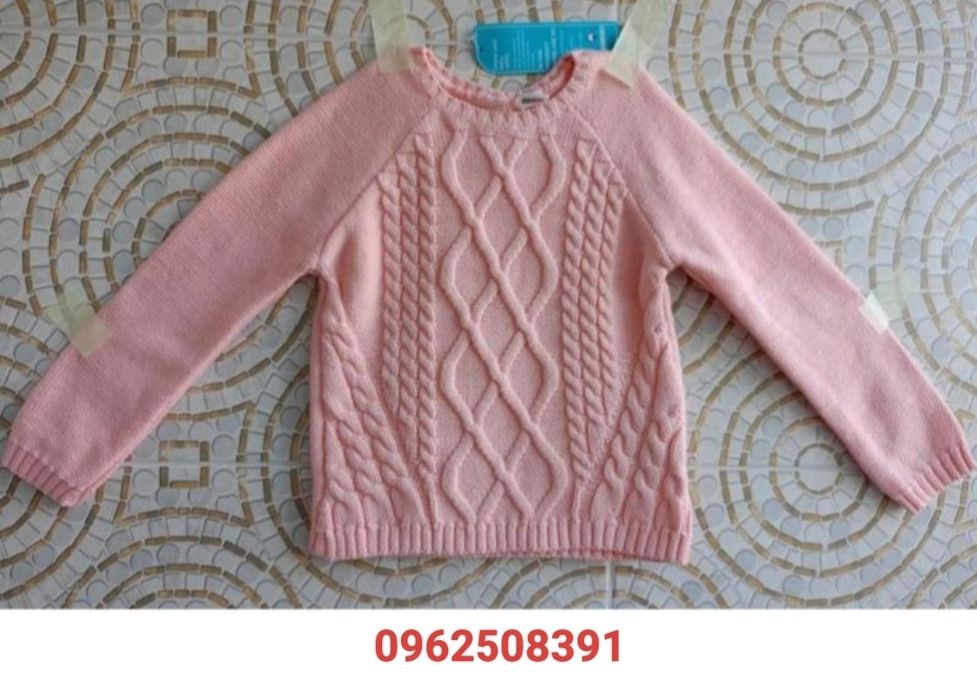 Дитячий пудрово-рожевий светр LC WAIKIKI baby