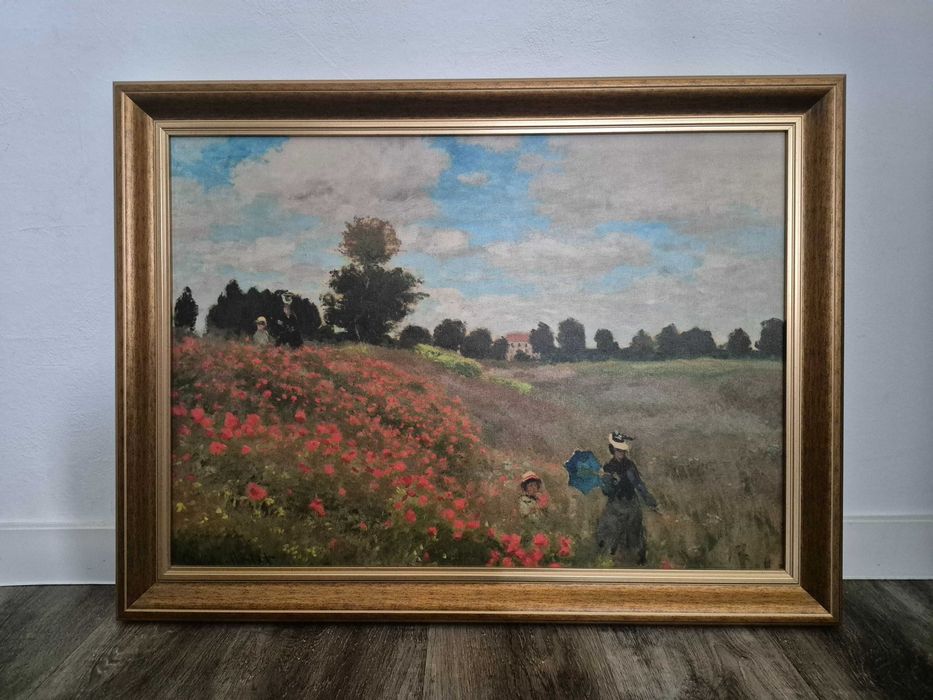 Obraz reprodukcja Claude Monet Pole Maków